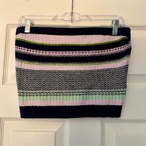 Aerie Cropped Knit Sweater Tube Top Sleeveless Tank Size M NWOT